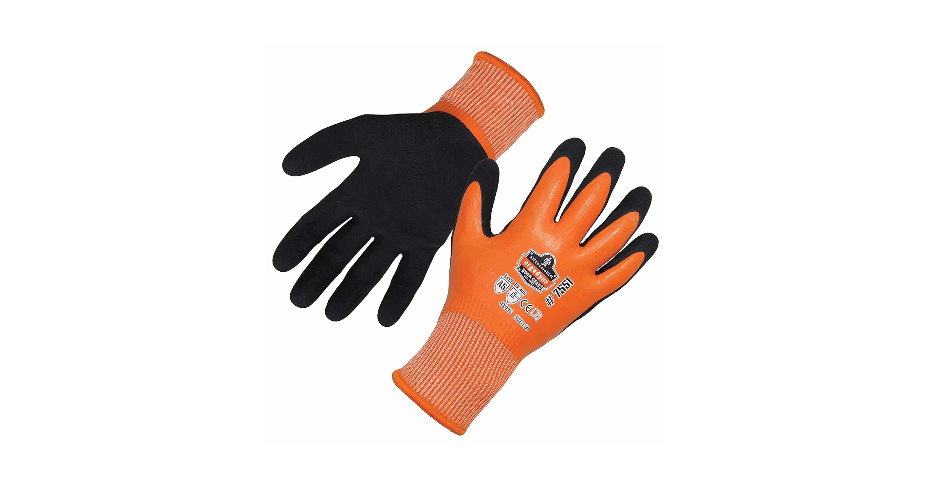 Ergodyne ProFlex 7551 Waterproof Winter Work Gloves, Cut