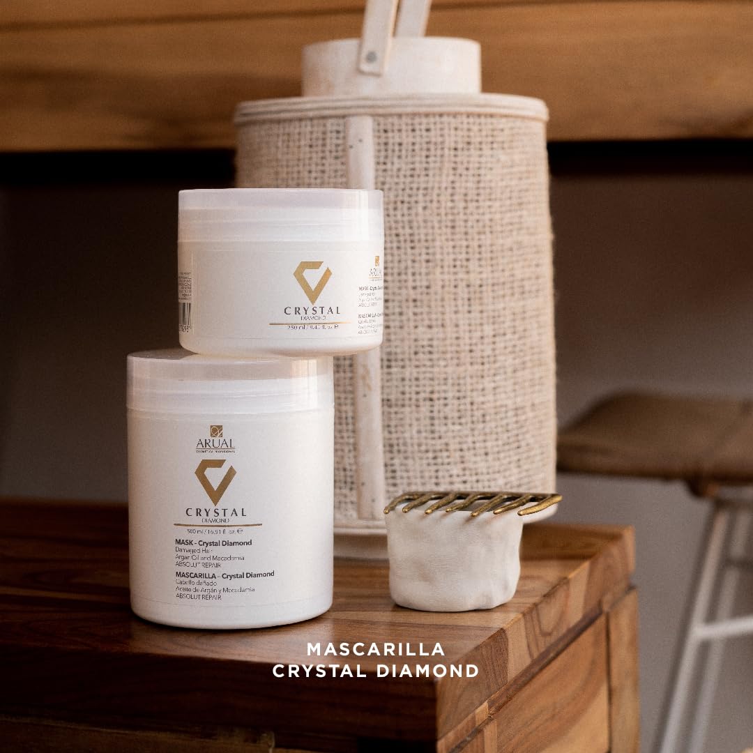 Image secondaire de Arual mascarilla crystal diamond elixir argan 500ml