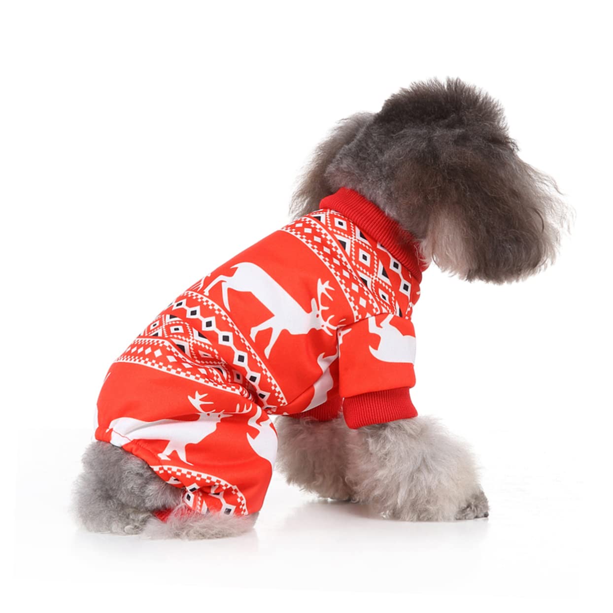 Housoutil 3 Pièces Pulls pour Chiens De Petite Taille Panier De Basket Oiseau Pull pour Petit Chien Vêtements De Noël Chihuahua Chien Noël Sweat à Capuche Déguisements De Halloween