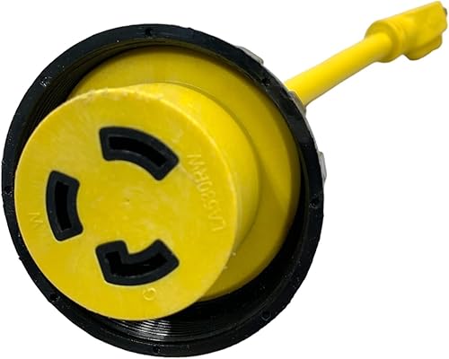 Miniatura 5 de Amp Up Marine & RV Cables 125 V 30 Amp hembra x 15 Amp macho Marine Shore Cable de alimentación Pigtail Boat Adapter - 21103