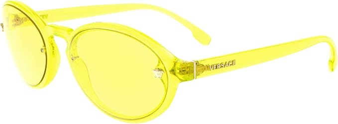 Amazon.com: Versace VE4352 Gafas de sol 528285-54 - Marco amarillo  transparente, amarillo VE4352-528285-54 : Ropa, Zapatos y Joyería