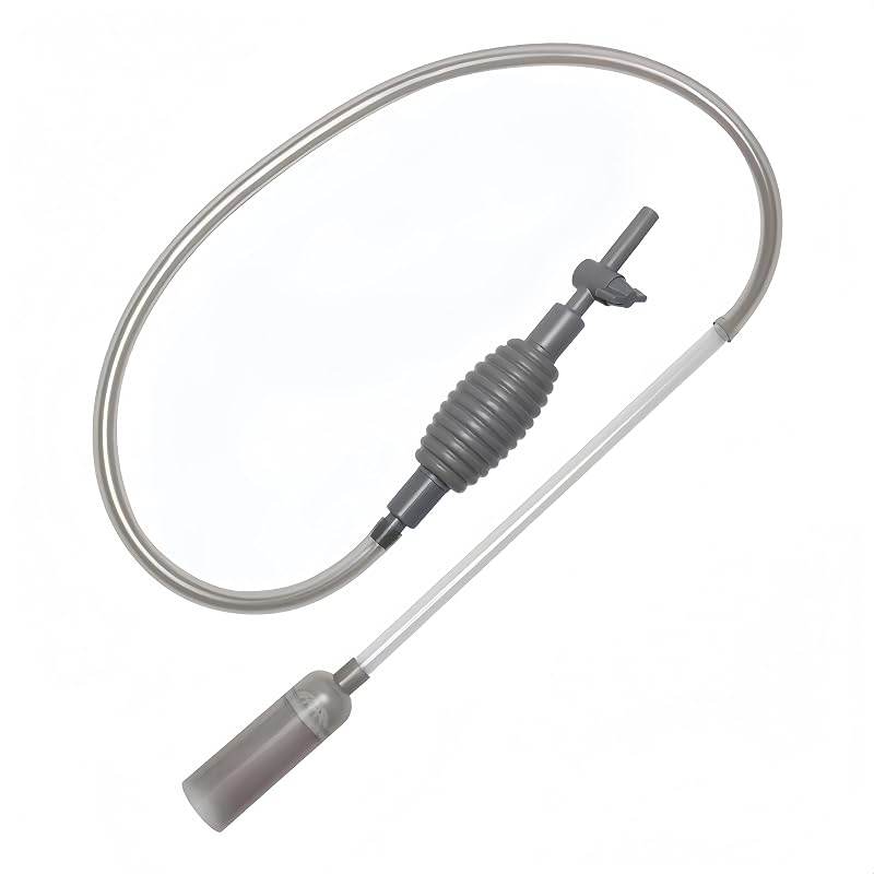 Limpador de cascalho para aquário com sifão manual e mangueira SwandTanpand S2, 170 cm
