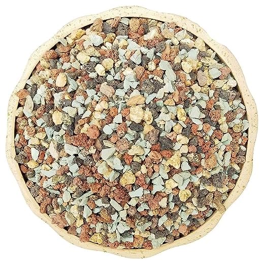 Boniosz 5lb Bonsai Succulent and Cactus Soil Gritty Mix Rocks Gravel for Terrarium Top Dressing Decorative Pebbles Potting Soil Amendment for Pots Indoor Plants, Fast Drainage, Neutralize Soil PH