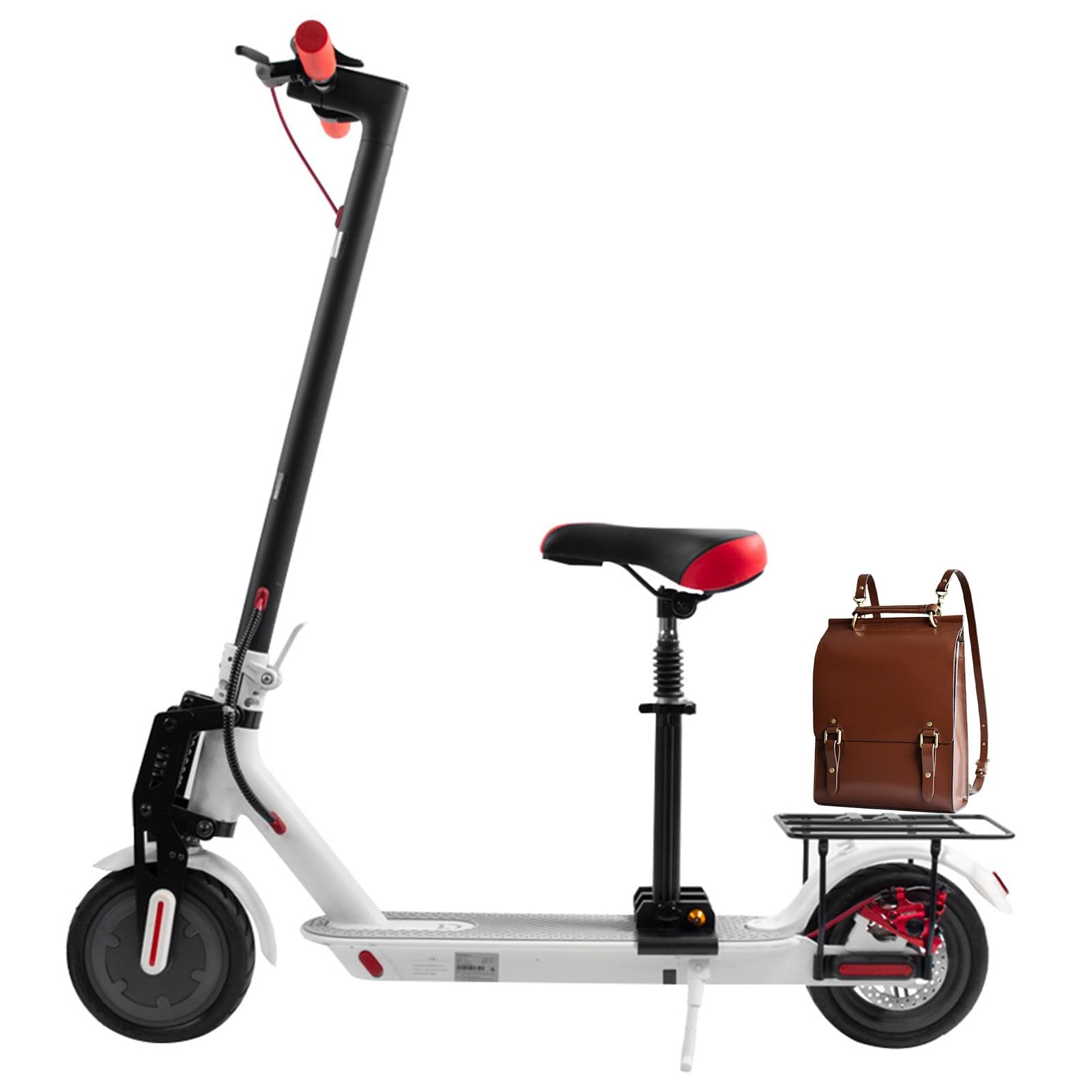 Sedile Della Sella Scooter Universale Electric Scooter Compatibile Con Xiaomi M365/1s/Pro/Pro2/Mi3 Con E -Scooter Porta Di Carico Posteriore Addensare Portatrice In Acciaio, Facile Installazione