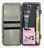 プロックス 攻棚ワカサギモータードライブEC (アイスナイトブルー)+穂先3S(SSS)アクション+PEラインセット 収納ケース付き 10cm刻みデジタルカウンター付 PROX ※乾電池単4x2本別売