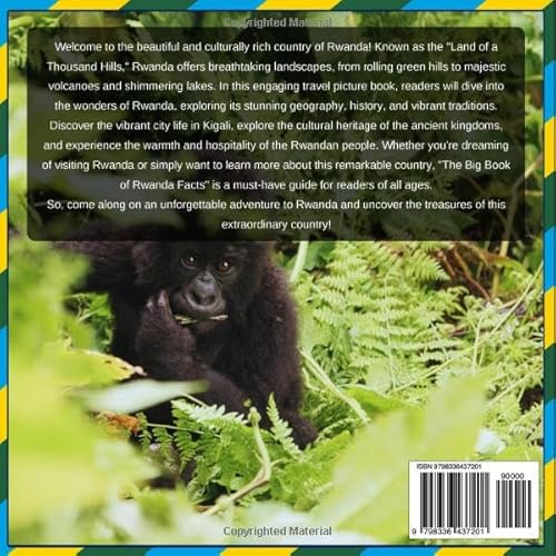 Independently Published Mahi, James K. The Big Book Of Rwanda Facts: An Educational Country Travel Picture Book For Kids About History thumb #1