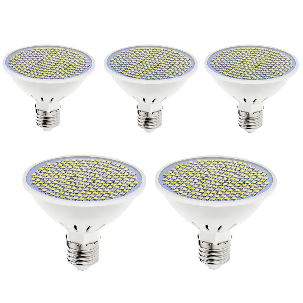 5 Piezas 110V 220V E27 LED Bombilla De Foco Bombilla De Maíz Bombilla De Ahorro De Energía Para Lámpara De Hogar Iluminación De Sala De Estar,Cold white,126LED