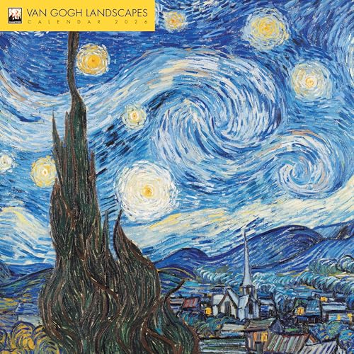 Van Gogh Landscapes Wall Calendar 2026 (Art Calendar)