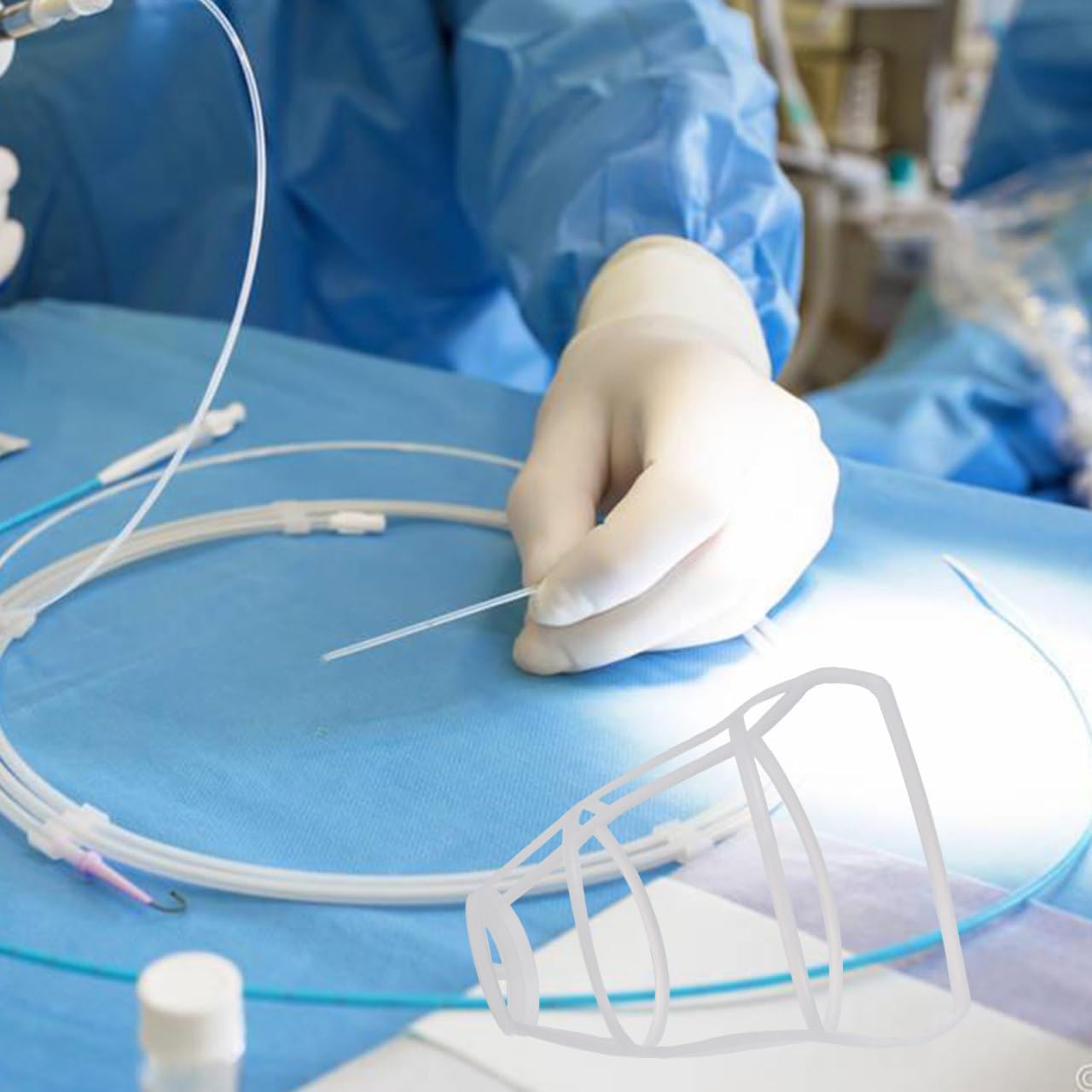 CLISPEED Lot de 45 porte-bouteilles de perfusion réutilisables à suspendre pour solution saline | Filet bouteille suspendu | Porte-gouttes pour solution saline