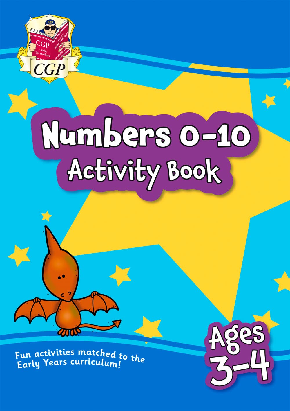 Numbers 0-10 Activity Book for Ages 3-4 (Preschool) (CGP Preschool Activity Books and Cards)