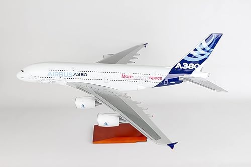 Miniatura 3 de Daron Skymarks Airbus casa colores A380800avión modelo con soporte de madera y Gear 1100Escala