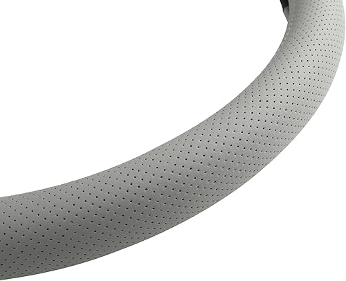 Miniatura 75 de West Llama Funda personalizada para volante de automóvil para Toyota Tacoma, 4Runner, Tundra, Sequoia, 15.5-16 pulgadas (negro + azul, tamaño grande)