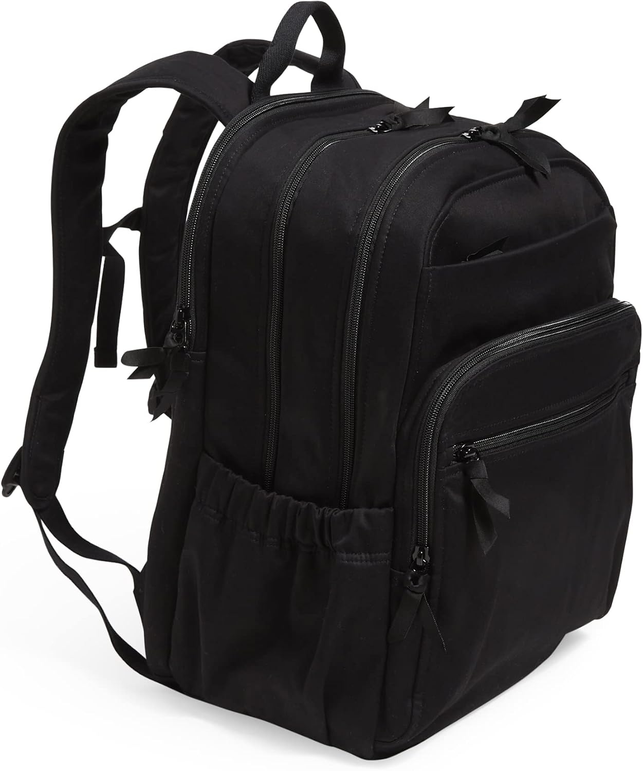 Vera Bradley Women's Cotton XL Campus Backpack One Size Black