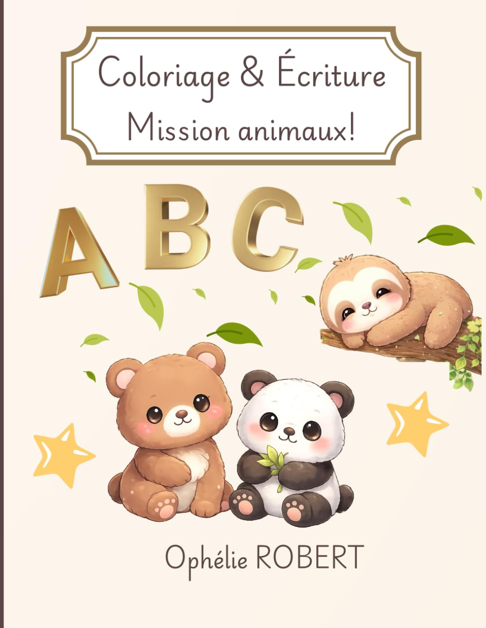 Coloriage & Écriture: Mission animaux !