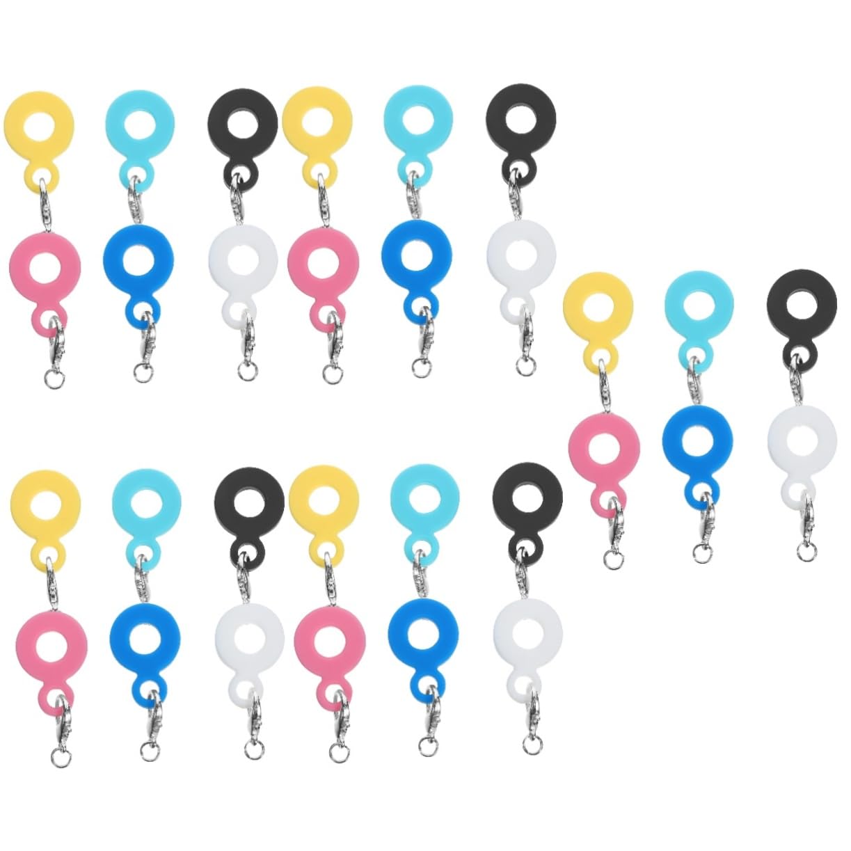 Décoration en paille de silicone Ciieeo : pendentif suspendu et fournitures de paille