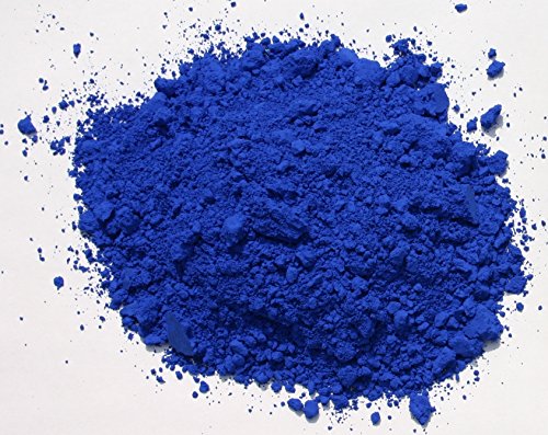 Blau/Marineblau Pigment Farbpulver 1kg, für Betonmasse, Estrich, Putz, Gips, Harz, Fugenmörtel...