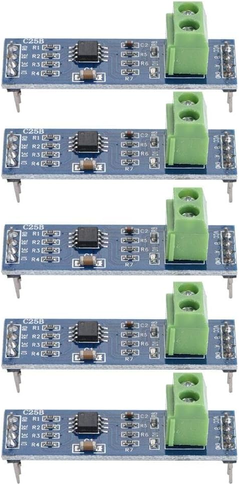 RS-485 Converter Module TTL to RS-485 Adapter TTL to RS-485 Module RS-485 Adapter Module Max485 Chip RS-485 Module Industrial Electrical for Raspberry Pi
