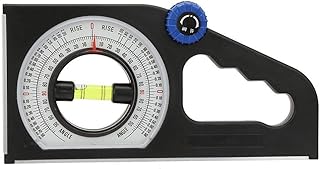 Marhynchus Slope Measuring Scale Multi function Angle Meter Engineering Slope Measuring Meter Magnetic Slope Inclinometer All Direction Slope Scale