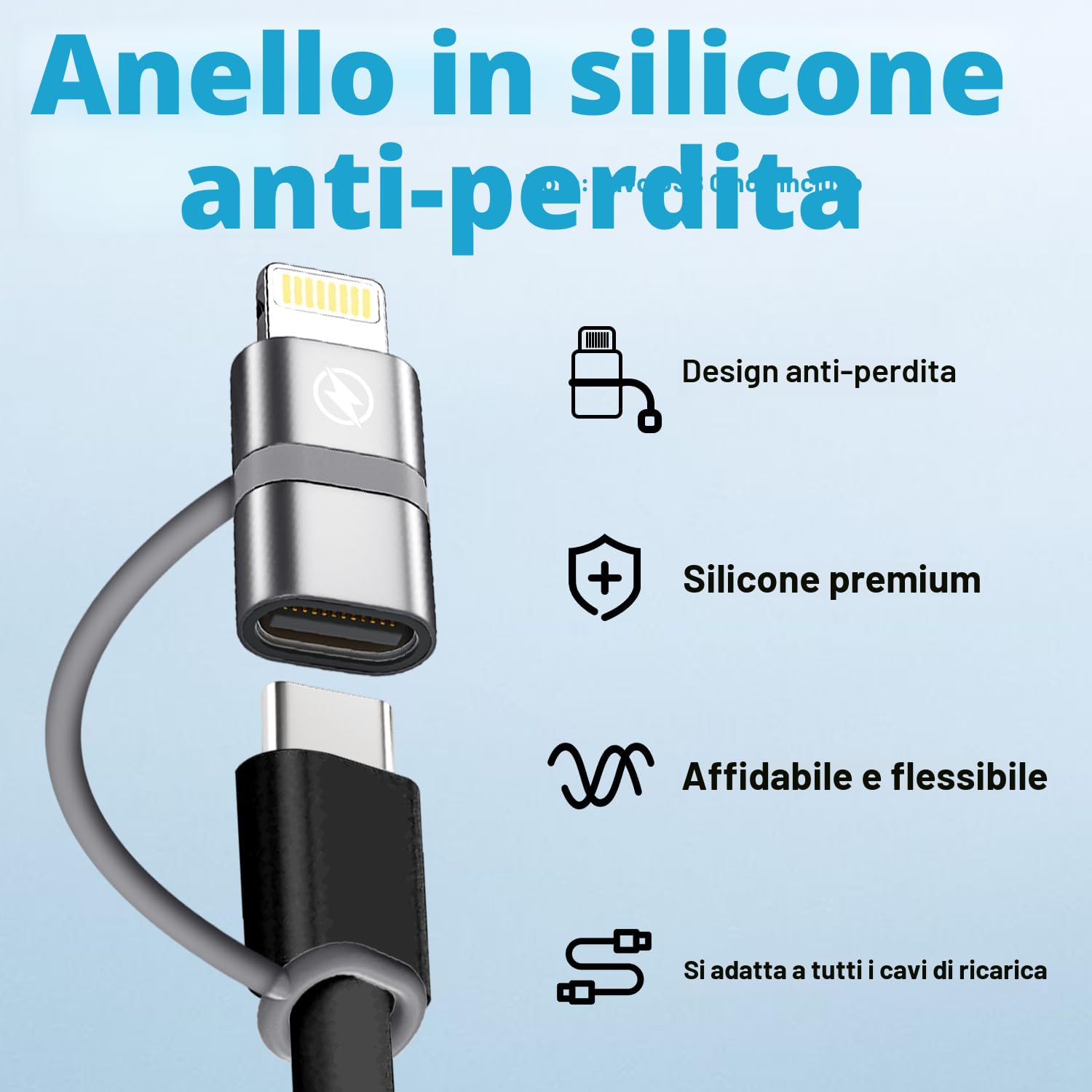 Adattatore USB C a Lightning 2 Pezzi, Adattatore Lightning USB C PD 36W Ricarica Rapida per iPhone 14 Pro 13 12 11 X XR XS,iPod e altri Dispositivi Light ning,Supporta Ricarica e Sincronizzazione Dati