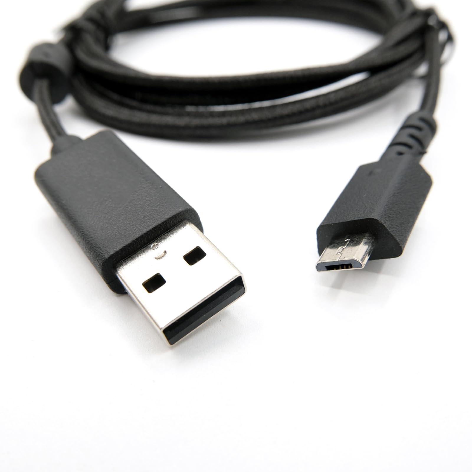 Cable de carga USB (6 pies), nailon trenzado, repuesto para mouse inalámbrico Logitech G502 Lightspeed / teclado inalámbrico G915 RGB TKL, USB a micro