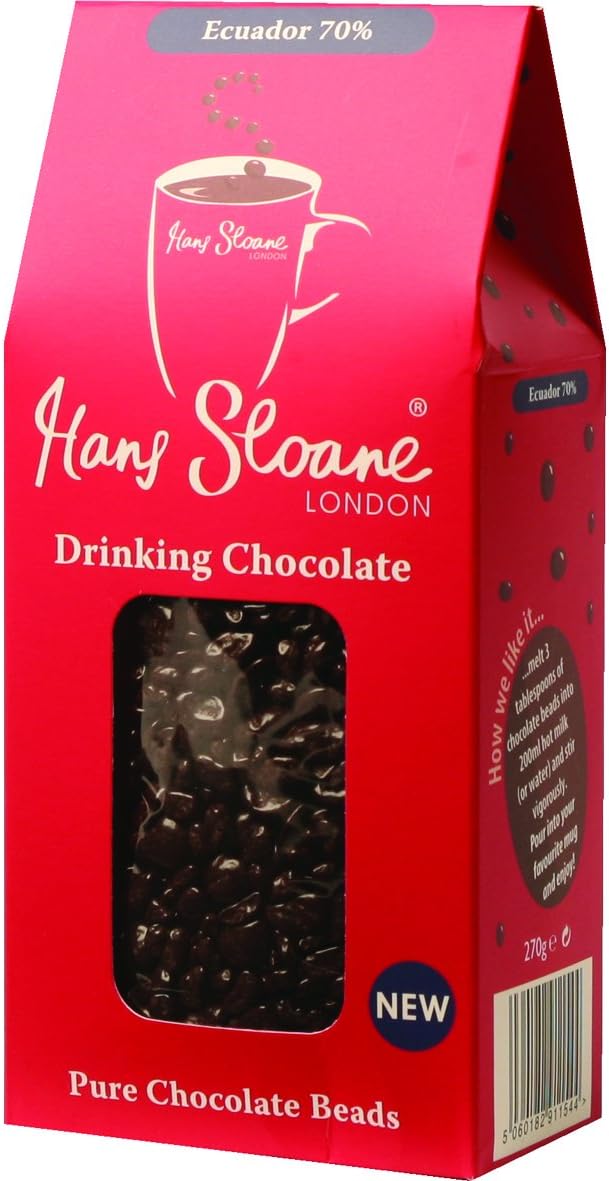 Sir Hans Sloane Ecuador 70 Percent Drinking Chocolate 270 g