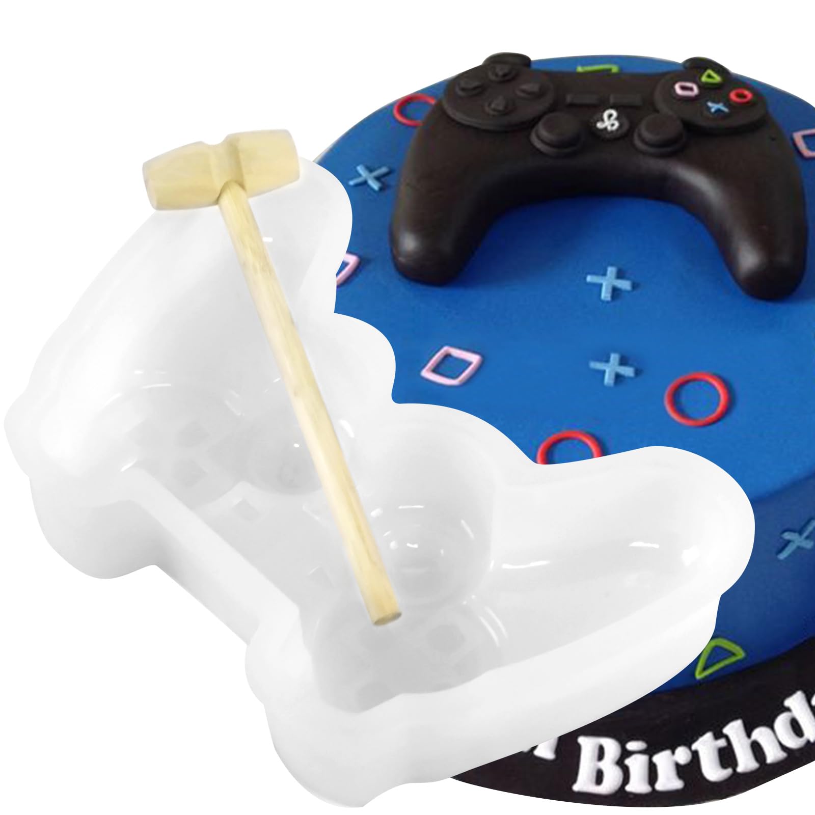 MOLDE PARA CONTROL DE JUEGOS, Molde de silicona para mando de juegos, Molde para chocolate, Molde