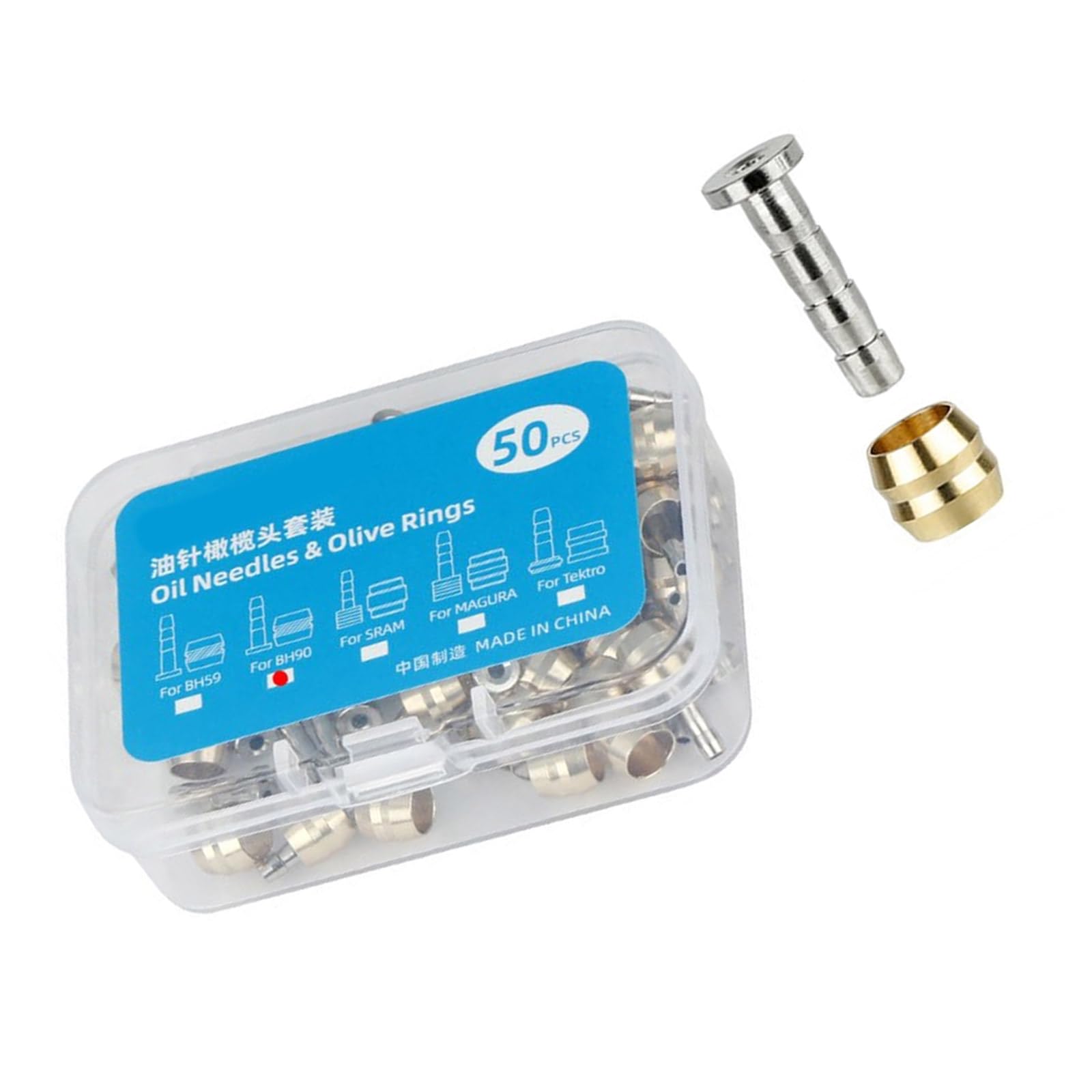 Hdoytxxm Applicable To Bh90 50 Set Bike Brake Connecting Insert For Replacing Bicycles Hydraulic Brakes Hose Road Bicycles Brake Insert Bike Oil Needle Connectors
