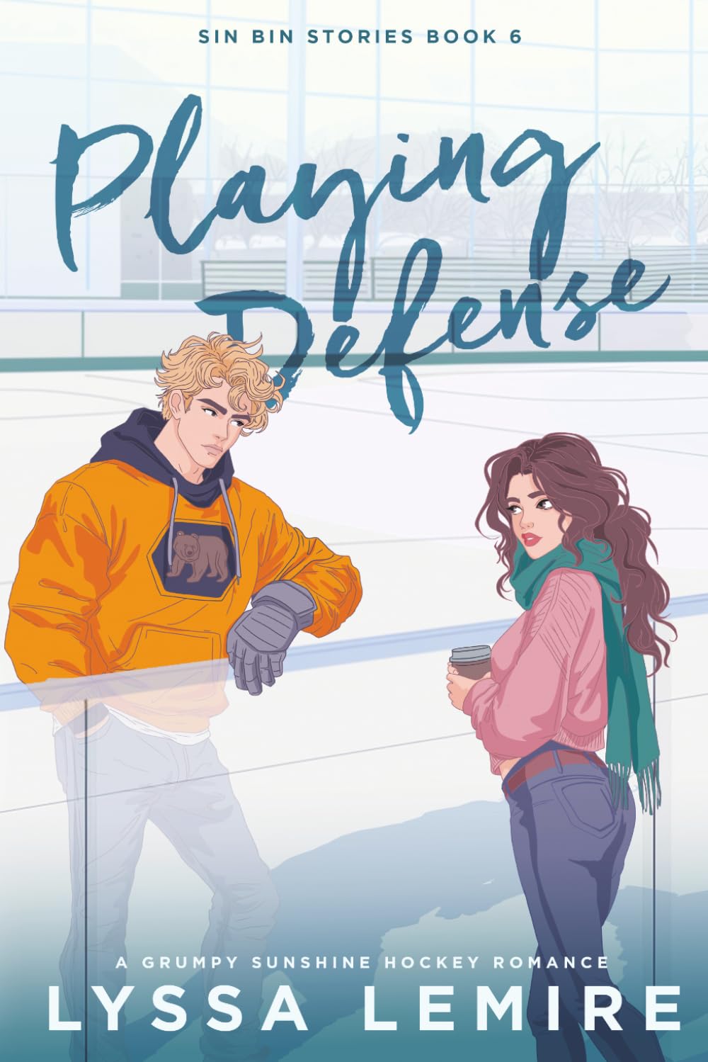 Playing Defense: A Grumpy Sunshine Hockey Romance (Sin Bin Stories)