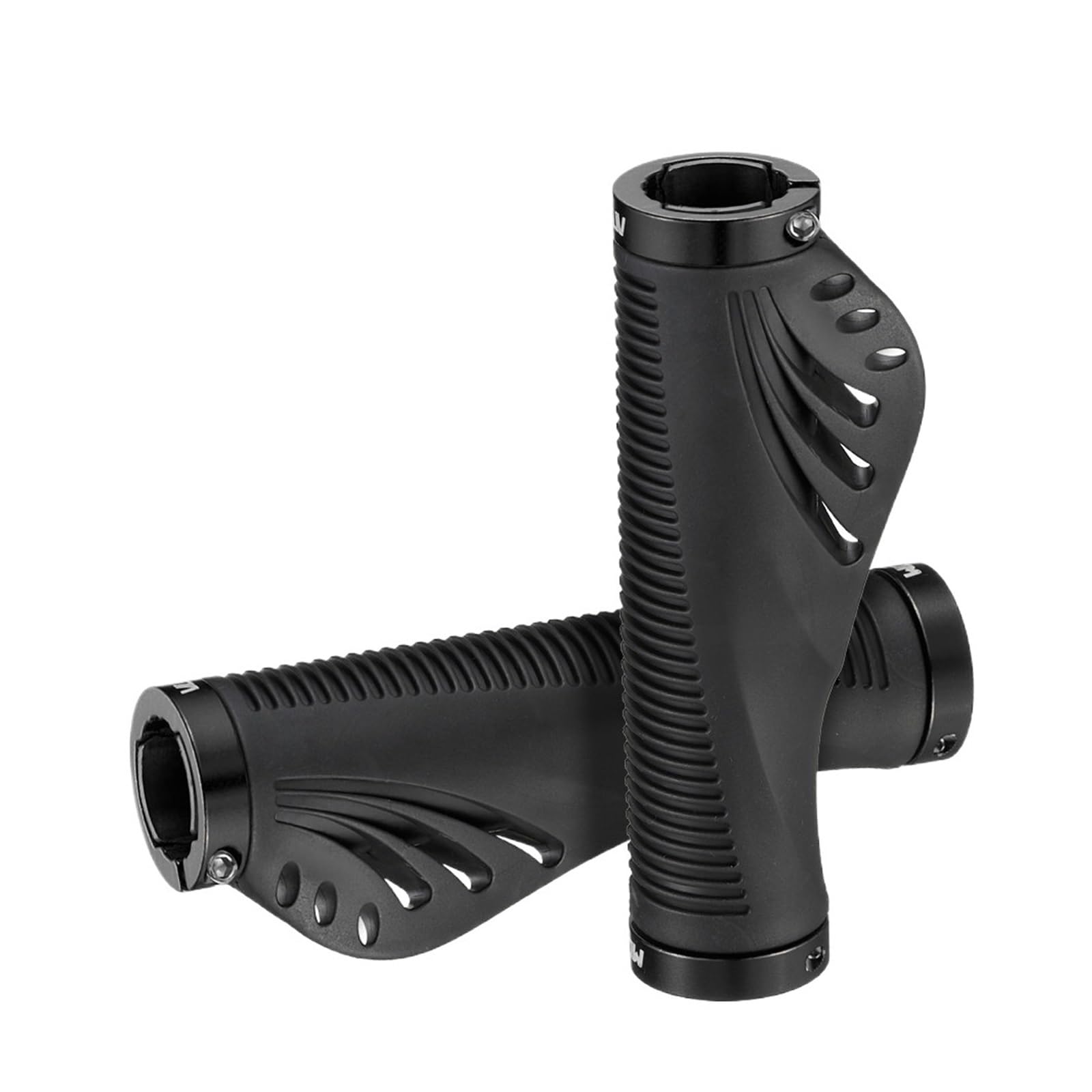 Manopole for Manubrio Bicicletta in Alluminio con Doppia Chiusura ergonomica Antiscivolo in Gomma da Montagna 22,2 mm universali