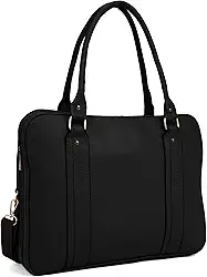 Bolsa Feminina Pasta Executiva para Notebook até 15.6” Reforçada Couro Ecológico para Trabalho, Reuniões e Dia a Dia Tamanho Grande