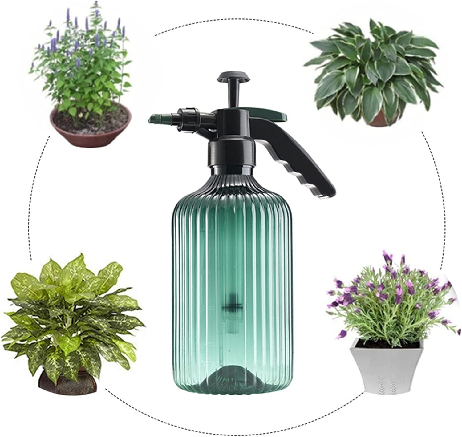 Watering Can Konewki Konewka Roślinna Butelka Kwiat Waterers Woda Puszka Zraszacz Ogrodnictwo Narzędzia Nawadniające Ogrodowe Miłośników Ogrodnictwa(Bruin)