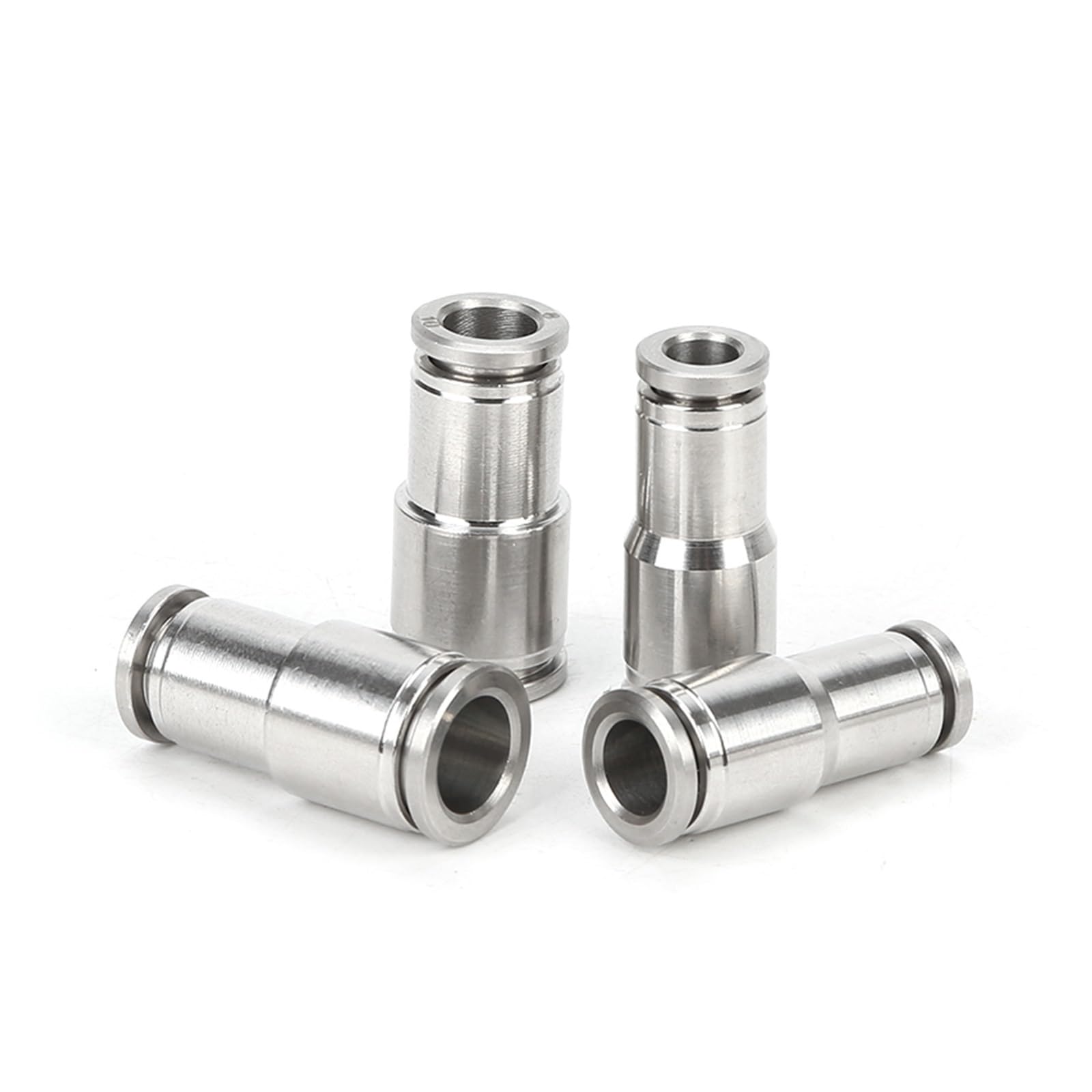 direkter pneumatischer Schnellanschluss, 2 PCS PU PG PE Messing Metall 4-12mm Gelten Luft Kompressor Schlauch Hochdruck Anschluss Hohe Temperatur(Pu6mm)
