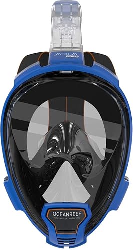 Miniatura 6 de Ocean Reef Aria QR+ con Soporte para Cámara y Snorkie Talkie Azul Talla SM