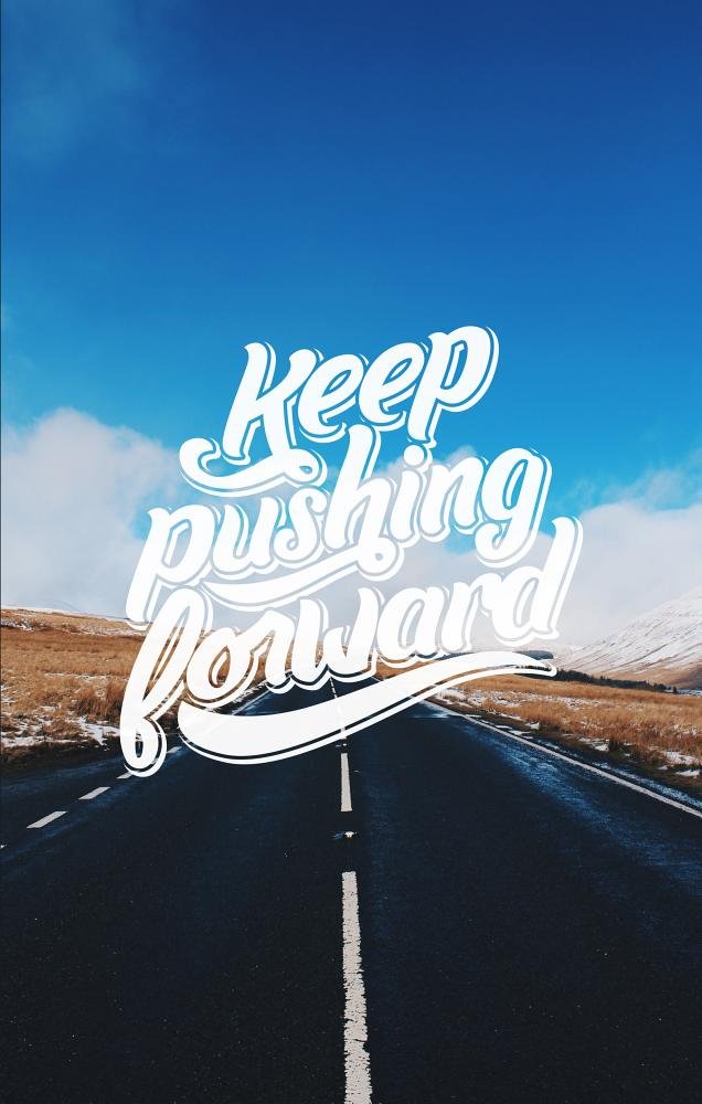 Keep Pushing Forward