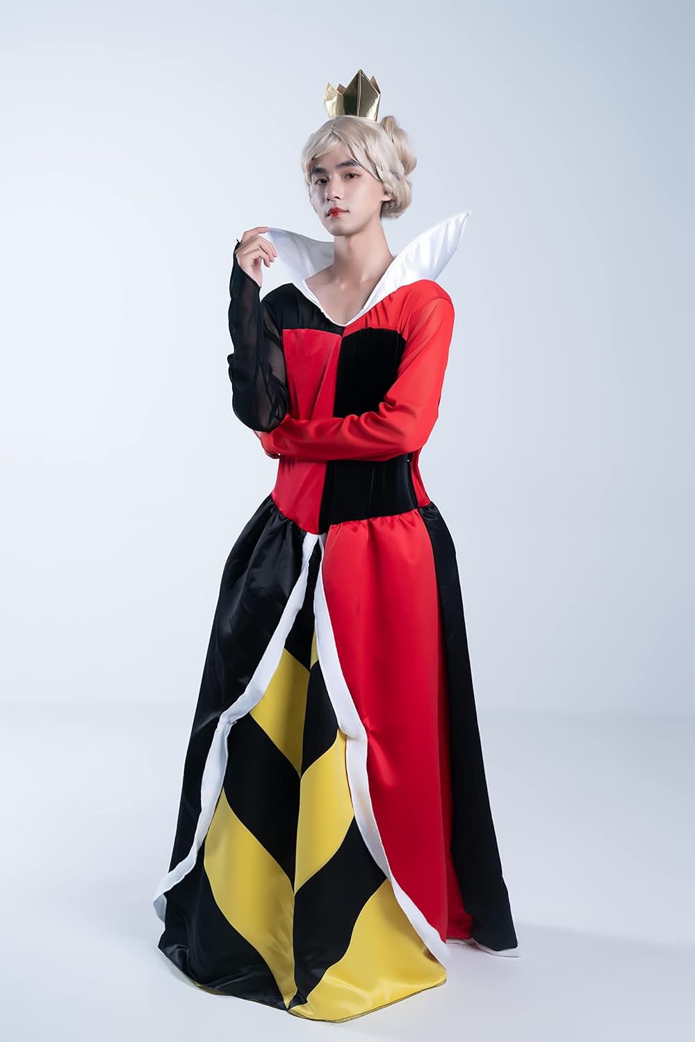 Disguise Women's Queen of Hearts Deluxe Adult Costume - Image 6