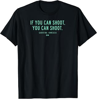 Sabrina Ionescu: If You Can Shoot You Can Shoot - New York T-Shirt