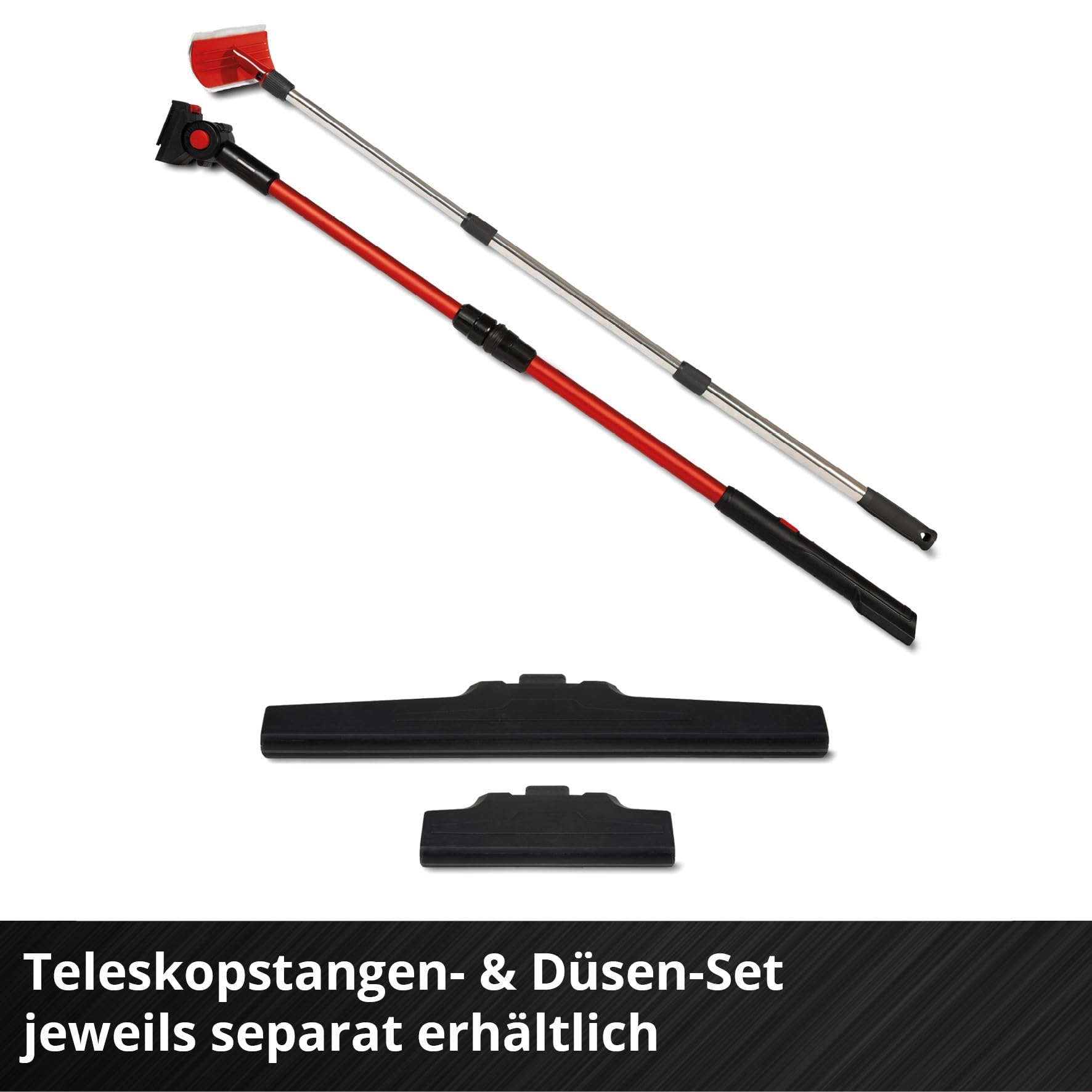 Einhell Akku-Fensterreiniger BRILLIANTO Power X-Change (18 V, 28 cm Lange Saugdüse, streifenfreie Reinigung, inkl. Sprühflasche mit Mikrofasertuch, ohne Akku)