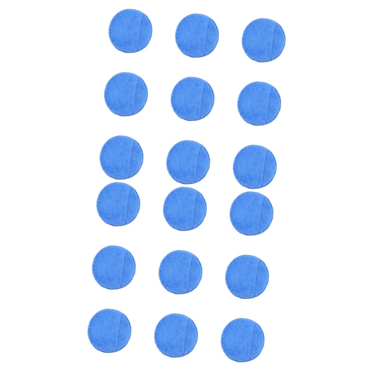 SUPVOX 20pcs Microfiber Wax Applicator Pads Reusable for Easy Application of Wax Sealants Glazes Cars Trucks Motorcycles Rvs No Scratch Design Absorbent