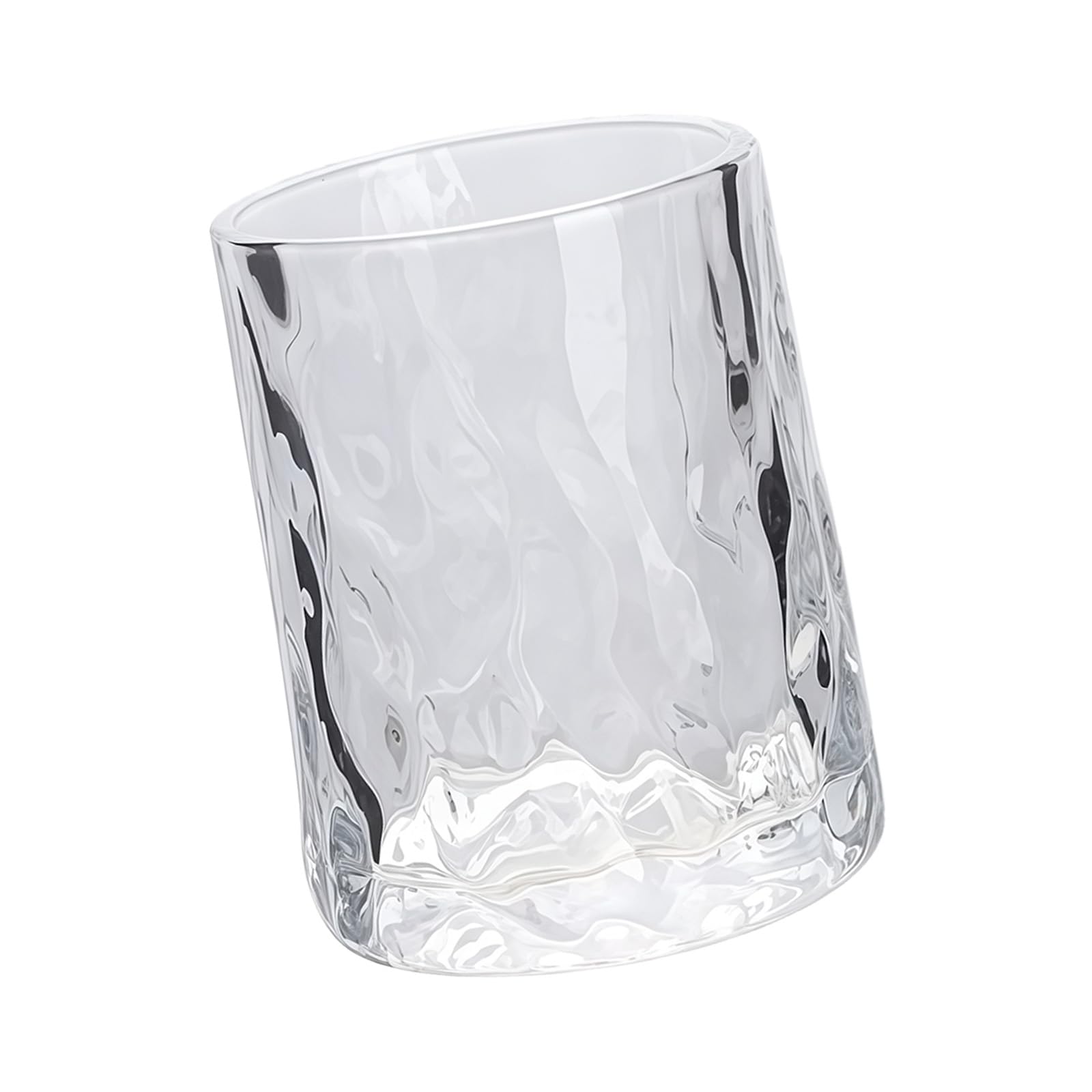 Sturdy Glass Rinsing Cup 240ml Capacity and Toothbrush Holders for Livings Multipurpose Mouthwash