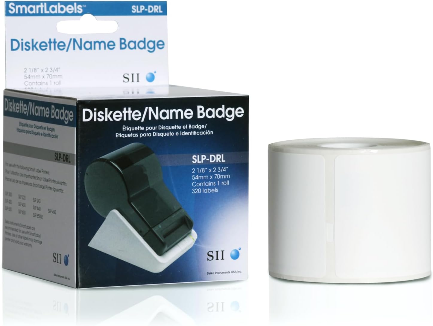 Seiko Instruments Diskette Labels for Smart Label Printers (SLP-DRL)