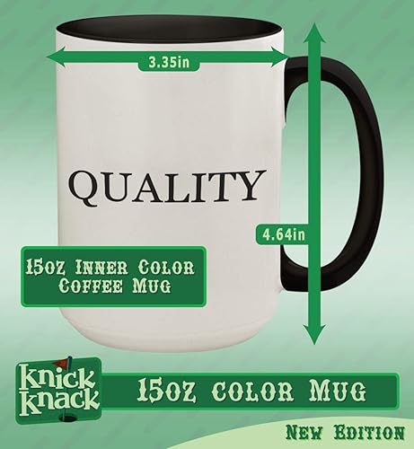 Miniatura 3 de Knick Knack Gifts Of Course I'm Right! I'm A Neiva! - 15oz Ceramic Colored Handle and Inside Coffee Mug Cup, Pink