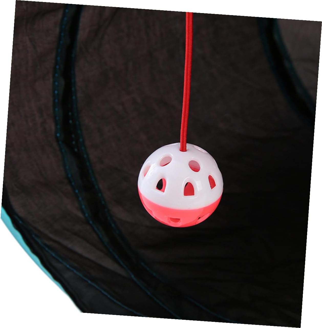 Levemolo Cat Tunnel Foldable S-Shaped Four-Way Interactive Tube for Indoor Cats Pet Playing