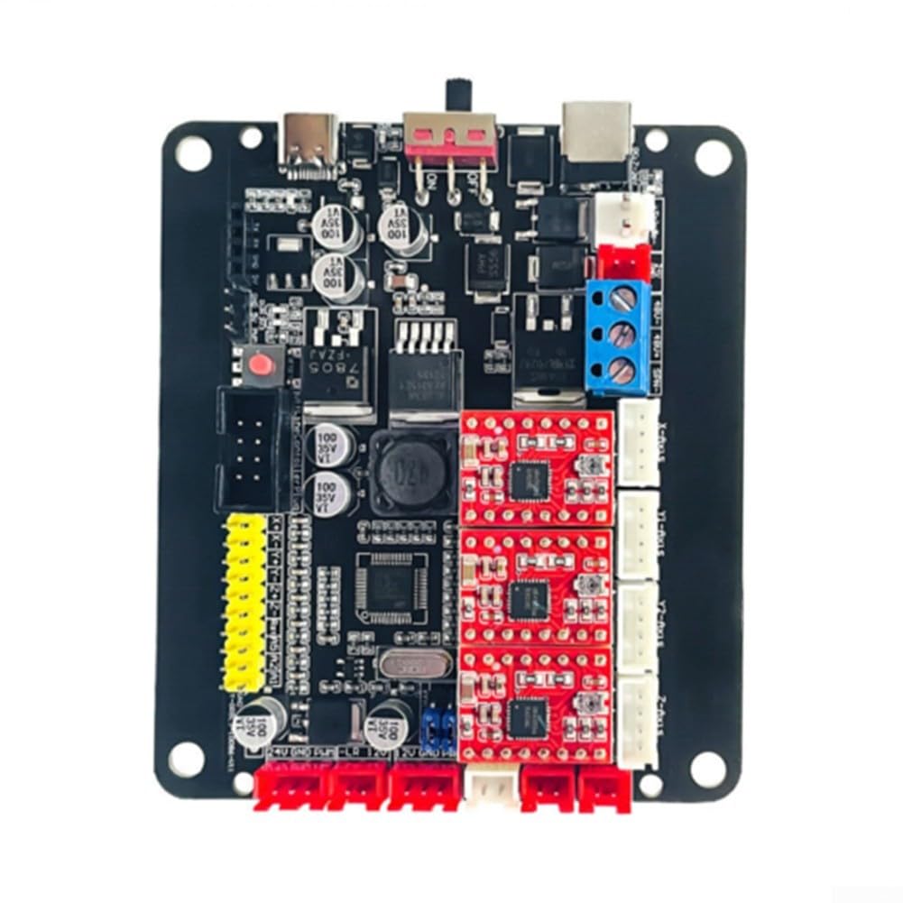 GRBL Carte de contrôle, CNC 3018/2418/1610 3 axes moteur pas à pas double axe Y USB Carte contrôleur pour routeur CNC GRBL