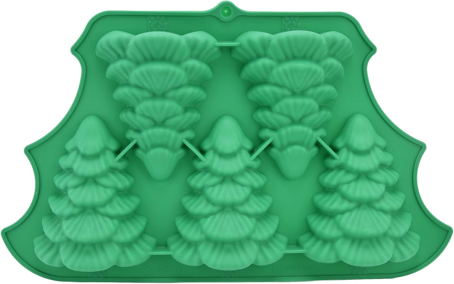 Silicone Mold，Christmas Tree DIY Chocolate Gummy Molds Hot