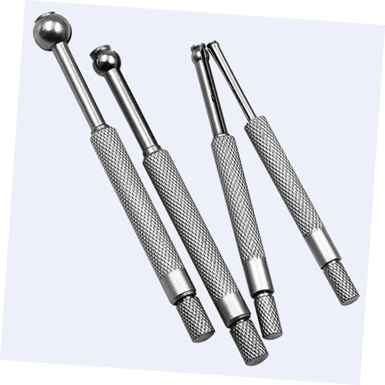 Adjustable Internal Diameter Gauge Kit Dial Caliper Measuring Tool Feeler Gauge Set Range Spherical Faces Satin Finish