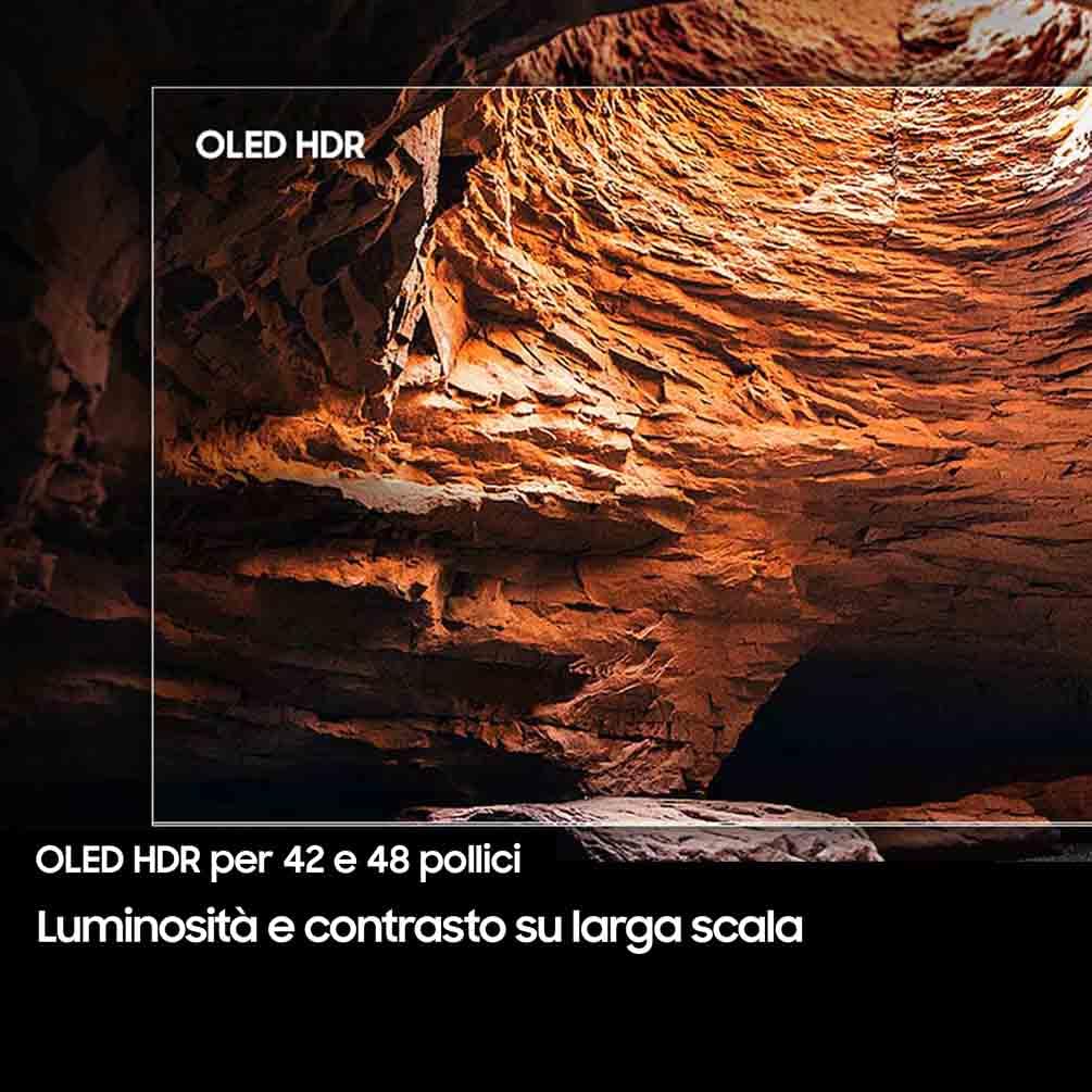 Samsung OLED 4K Vision AI Smart TV 55'' QE55S94FAEXZT OLED 4K, NQ4 AI Gen3 Processor, 4K AI Upscaling Pro, Motion Xcelerator 144Hz, Dolby Atmos & OTS Lite, LaserSlim Design, 2025