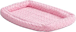 MidWest Homes for Pets Modell 40318-PS Haustierkissen, 46 cm, Fleece-Hunde-/Katzenbett, bequemes Polster, ideal für „Mini“-Hunderassen, für 46 cm große Boxen, waschmaschinen-/trocknergeeignet, rosa product image