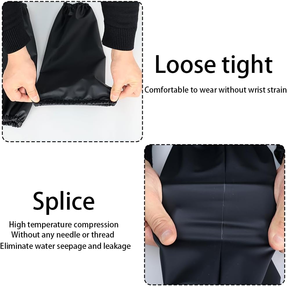 PVC waterproof arm sleeve,resistant to oil and chemical corrosion, suitable for in food factories, slaughterhouses