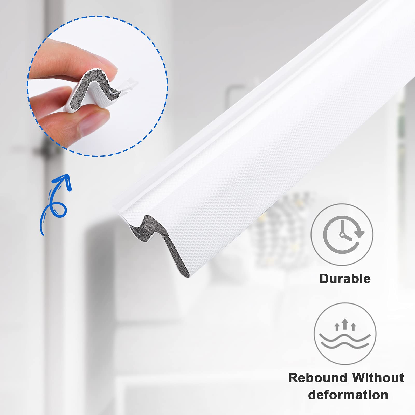Buy Kerf Weather Seal Stripping 3 PCS 84 inch (Total 21Ft) Kerf Door