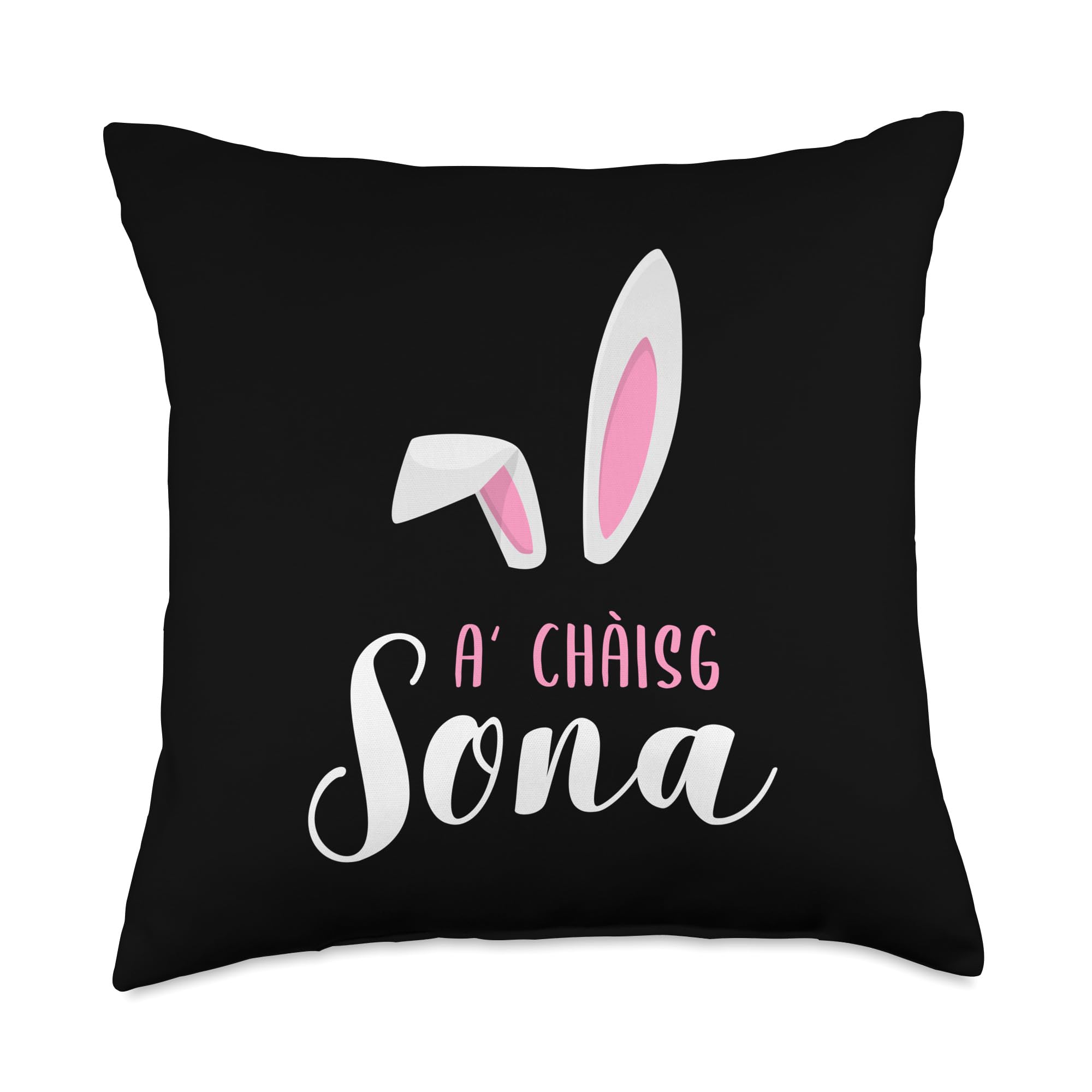 A Chaisg Sona Scotland Easter Greetings Happy Easter Throw Pillow
